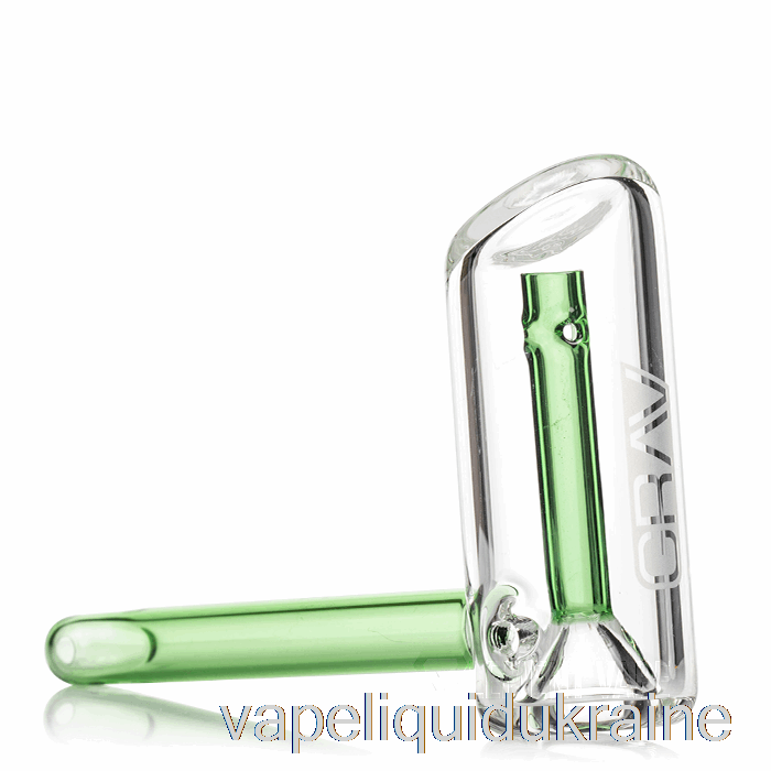 Vape Ukraine GRAV Mini Hammer Bubbler Green Accent